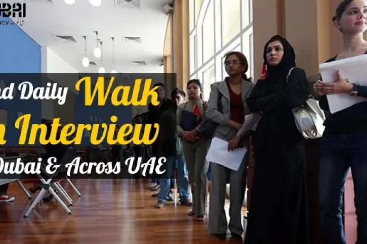 Walk in Interview in Dubai Tomorrow & UAE Latest Updates | November 10,23